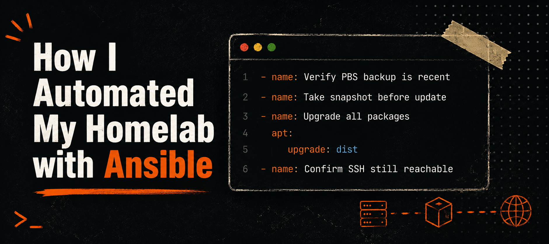 How I Automated My Homelab with Ansible